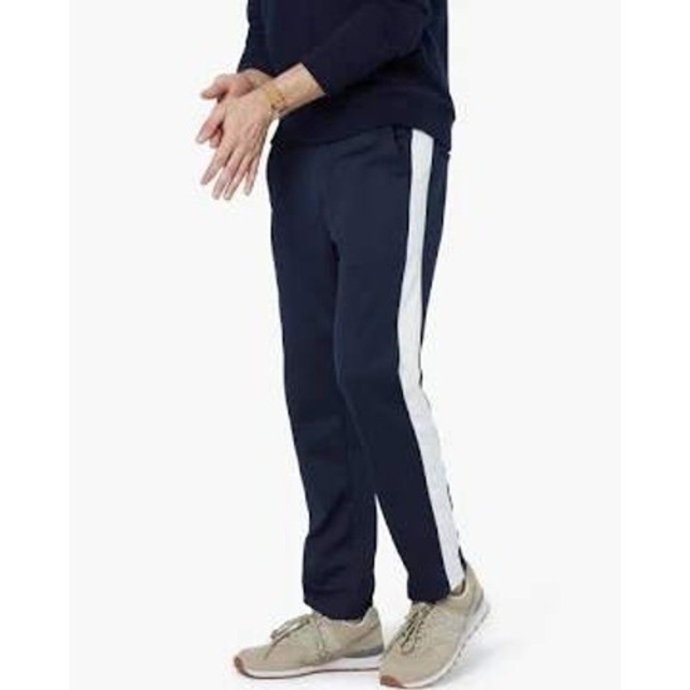 Mother‎ The Shaker Prep Flying High Navy Blue Side Stripe Pants Mens 32 USA